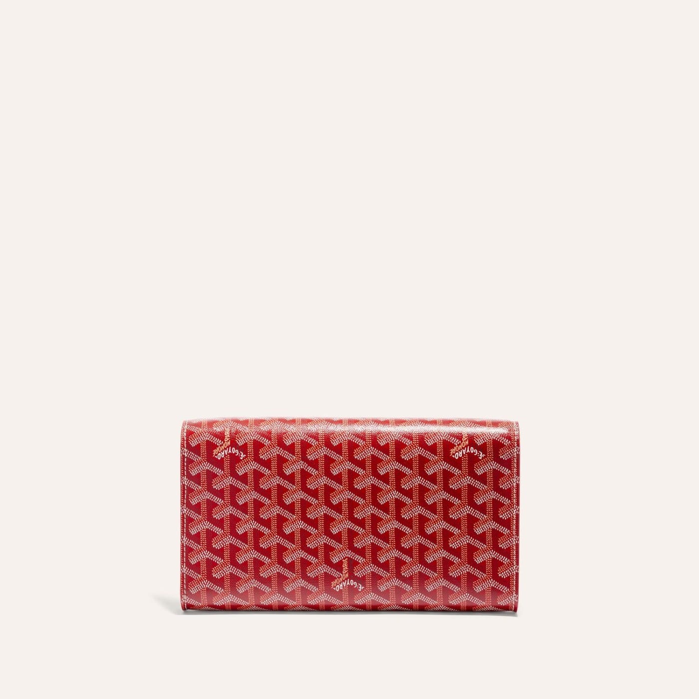 Goyard Monte-Carlo PM Clutch Red - Image 3